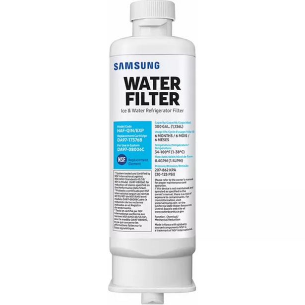 Oferta de Filtro De Agua Para Nevera Samsung  Da97-17376b Haf-qin /exp por $129500 en Mercado Libre