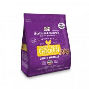 Oferta de Stella & Chewy's Frozen Raw Grain Free Chick, Chick Chicken Dinner Morsels Cat Food 1.25 Lbs por $12,99 en Kanu
