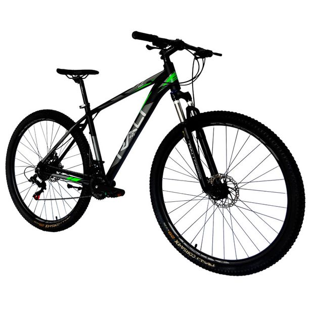 Oferta de Bicicleta Rali Rio MTB Mecánica 29 Pulgadas Negro/Verde por $714945