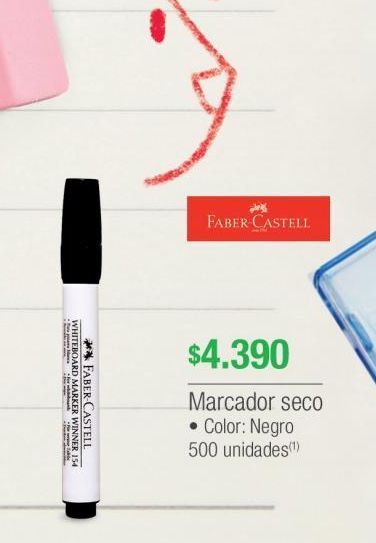 Oferta de Marcador Faber Castell por $4390