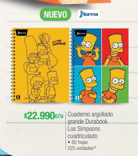 Oferta de Cuadernos Norma por $22990