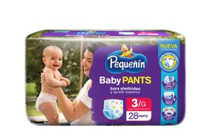 Oferta de Pañales Pequeñín Baby Pants ET. 3G 28 Uds por $23780 en Farmaclub