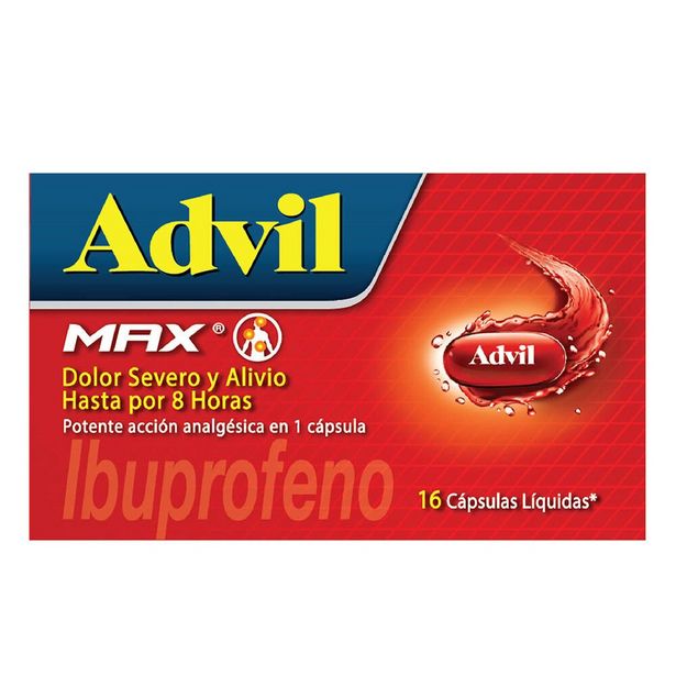 Oferta de ADVIL MAX X 16 CAPSULAS por $22600 en Farmaclub