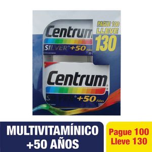 Oferta de OF-CENTRUM SILVER FCOX100 PG:100 LLV:130 por $80550 en Droguerías Colsubsidio