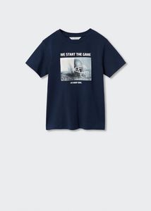 Oferta de Camiseta estampada algodón por $29900 en Mango