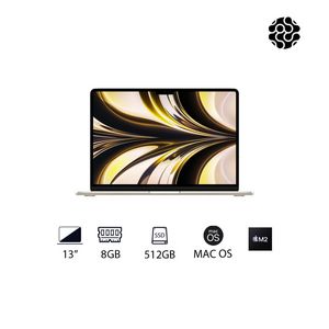 Oferta de MacBook Air 13" Pulgadas - Chip M2 - RAM 8GB - SSD 512GB – Blanco por $7999900 en Olímpica
