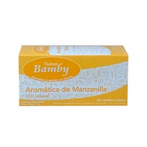 Oferta de Tisana Bamby*20 Unidades Manzanilla por $1750 en MercaMío