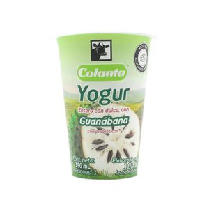 Oferta de Yogurt Colanta Guanabana Vaso por $2850 en MercaMío