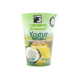 Oferta de Yogurt Colanta Pina Colada Vaso por $2850 en MercaMío