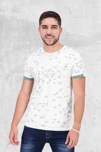 Oferta de Camiseta para Hombre Color Blanco Ref: 002568 - Eden por $34392 en Surtitodo