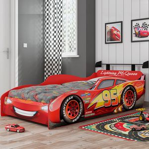 Oferta de Cama Infantil 1.00 Disney Cars Rojo Plus por $1299000 en Muebles Jamar