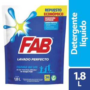 Oferta de Detergente Liq Regular Doypack  FAB 1800 ml por $17925 en Carulla