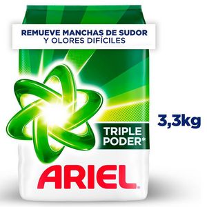 Oferta de Detergente Regular Polvo ARIEL 3300 gr por $23730 en Carulla