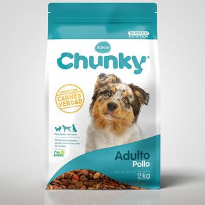 Oferta de Alimento perro adulto pollo CHUNKY 2000 gr por $20000 en Carulla
