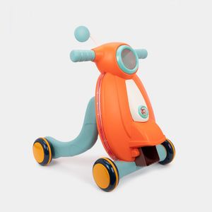 Oferta de Caminador infantil con luz y sonido, naranja/azul por $229900 en Panamericana