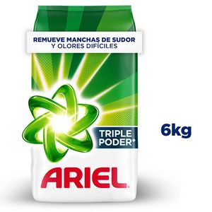 Oferta de Detergente Polvo Ariel Regular 6Kg por $51450 en Makro