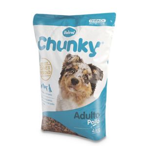 Oferta de Alimento Perro Chunky Adulto Pollo x 9 Kg por $64710 en Makro