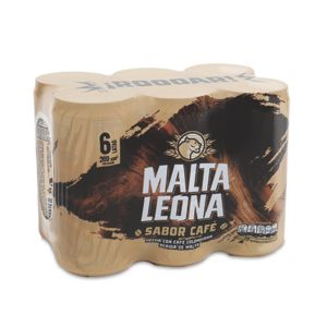 Oferta de Malta Leona Cafe Lata 269Mlx6U por $8650 en Makro