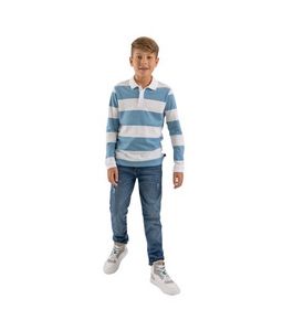 Oferta de Camiseta tipo polo manga larga para niño por $48993 en Offcorss