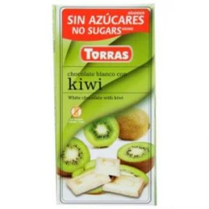 Oferta de Chocolate Blanco Con Kiwi Torras X 75 G Sin Azúcares Y Sin Gluten por $9750 en Home Sentry