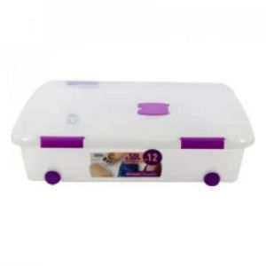 Oferta de Caja Organizadora Great Plastic Con Ruedas 50Lt-Transparente por $124950 en Home Sentry