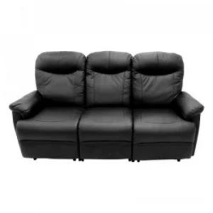 Oferta de Sillón Reclinable Triple Oxford Expressions Furniture Negro por $3199950 en Home Sentry