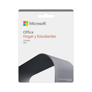 Oferta de Microsoft Office Hogar y Estudiantes 2021 Licencia Todos los idi por $309000 en Mac Center