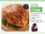 Oferta de Pechuga de pavo congelada Cuisine & Co por $13680 en Jumbo