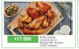 Oferta de Pollo asado Cuisine & Co  por $17900 en Jumbo