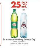 Oferta de En la marca Bretaña y Canada Dry en Metro