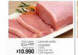 Oferta de Lomo de cerdo congelado por $10990 en Jumbo