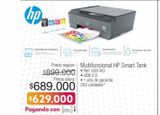 Oferta de Multifuncional HP Smart Tank por $629000 en Jumbo