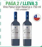 Oferta de Vino Panul gran reserva x 750ml en Jumbo