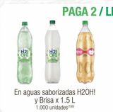 Oferta de Agua con sabor H2O OH! x 1.5L en Jumbo