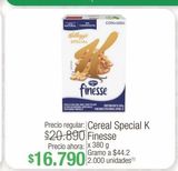 Oferta de Cereal Finesse x 380g por $16790 en Jumbo
