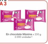 Oferta de Chocolate Máxima x 250g en Metro