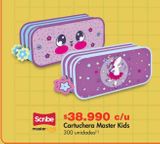 Oferta de Cartuchera Master Kids por $38990 en Metro
