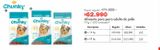 Oferta de Alimento para perros Chunky por $62990 en Metro