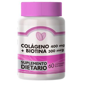 Oferta de Biotina + Colageno (300Mcg + 400Mg) Capsulas Blandas Frasco X 60 por $31675 en Cruz verde