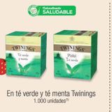 Oferta de Té verde y té menta Twinings en Jumbo
