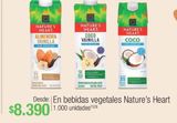 Oferta de Bebidas vegetales Nature’s Heart por $8390 en Jumbo