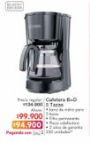 Oferta de Cafetera Black & Decker por $94900 en Metro
