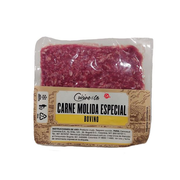Oferta de Carne molida de res especial al vacio x515g por $11527,7