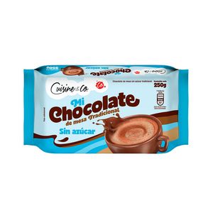 Oferta de Chocolate Cuisine&Co sin azúcar x250g por $7390 en Jumbo