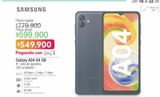Oferta de Galaxy A04 64 GB por $549900 en Jumbo