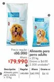 Oferta de Alimento para perro adulto x 20kg por $79990 en Metro
