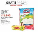 Oferta de Arroz Diana blanco VitAmor x 3000g por $12890 en Metro