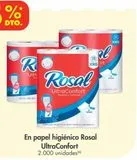 Oferta de En papel higiénico Rosal en Metro