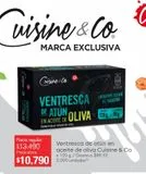 Oferta de Ventresca de atún en aceite de oliva Cuisine & Co x 120g por $10790 en Metro