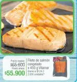 Oferta de Filete de salmón congelado x 450 g Vitamar por $55900 en Jumbo
